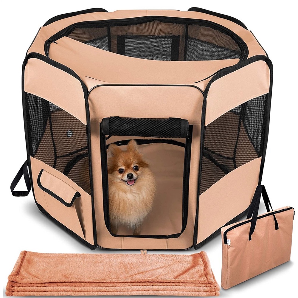 Dog travel portable playpen